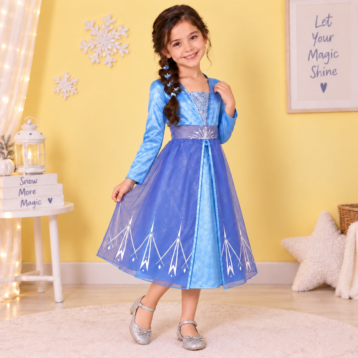 Elsa Princess Halloween Costume - image 1