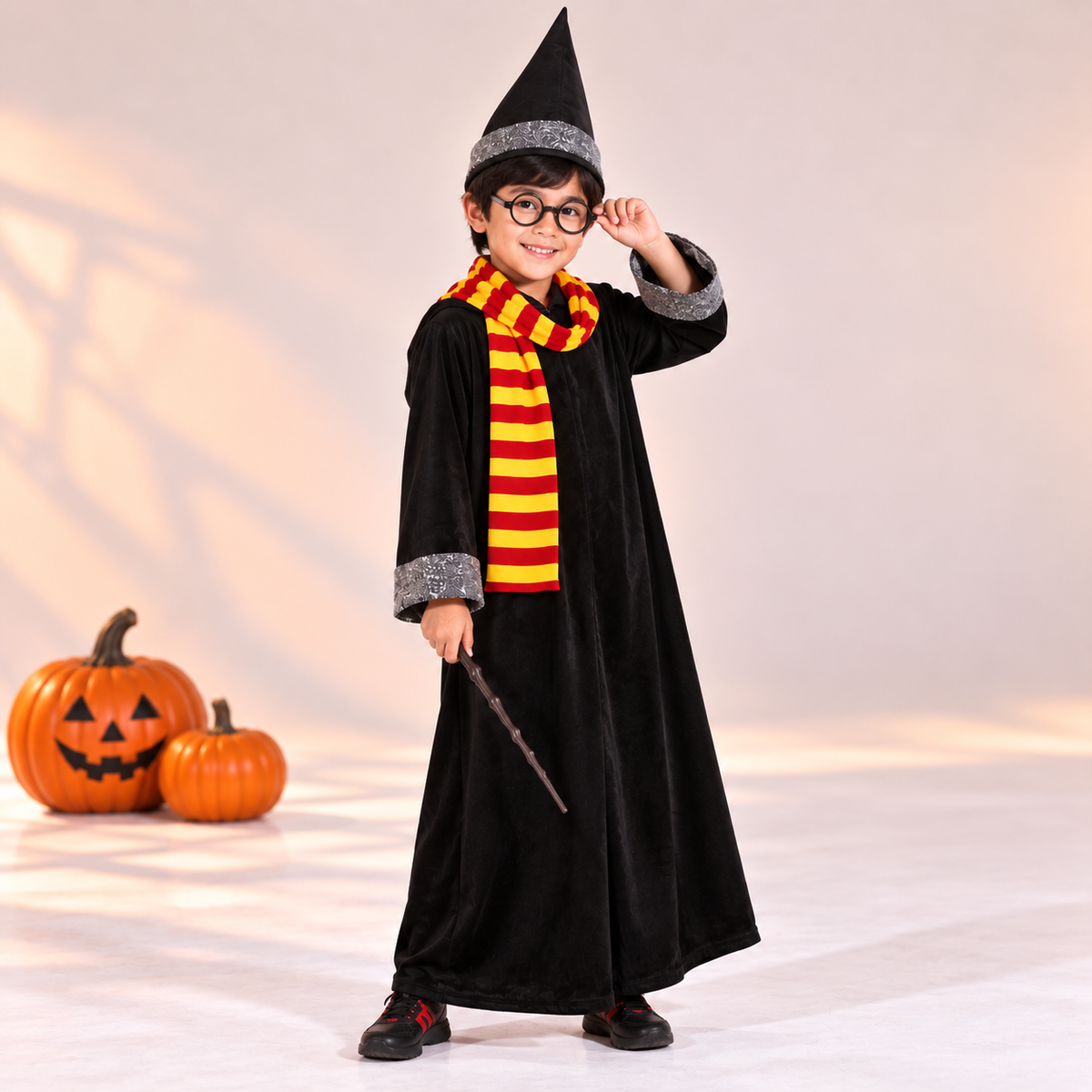 Midnight Magic Wizard Costume - image 4