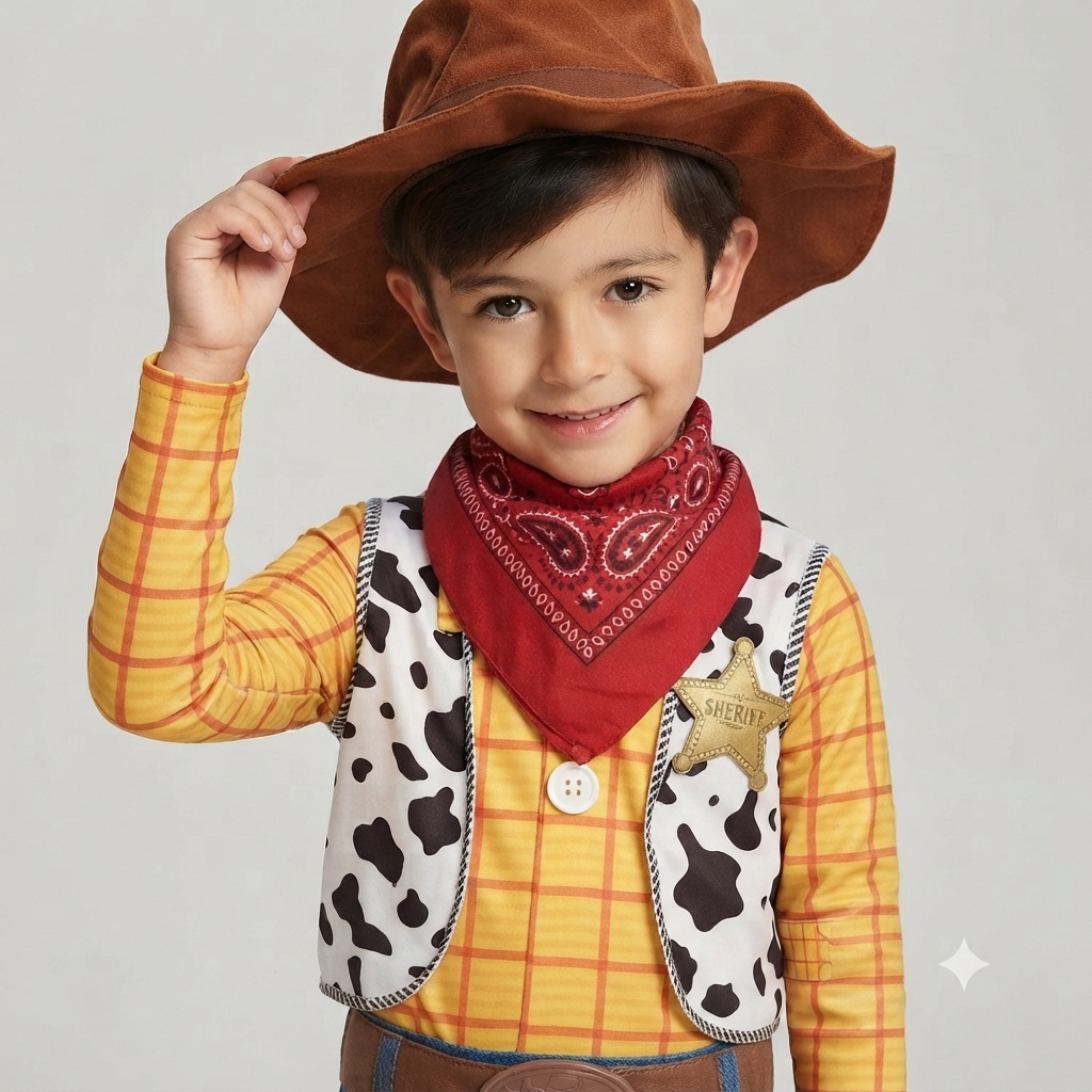 Sheriff Woody Cowboy Costume for Halloween - image 2