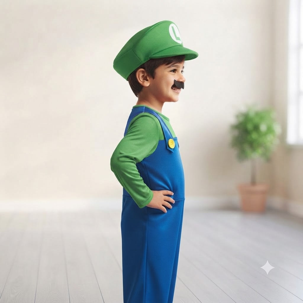 Super Mario Bros Costume-Luigi - image 6