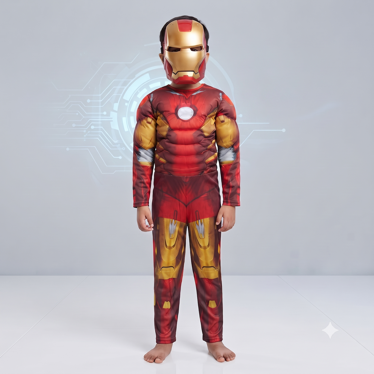Iron Man Muscle Costume for Kids - image 3