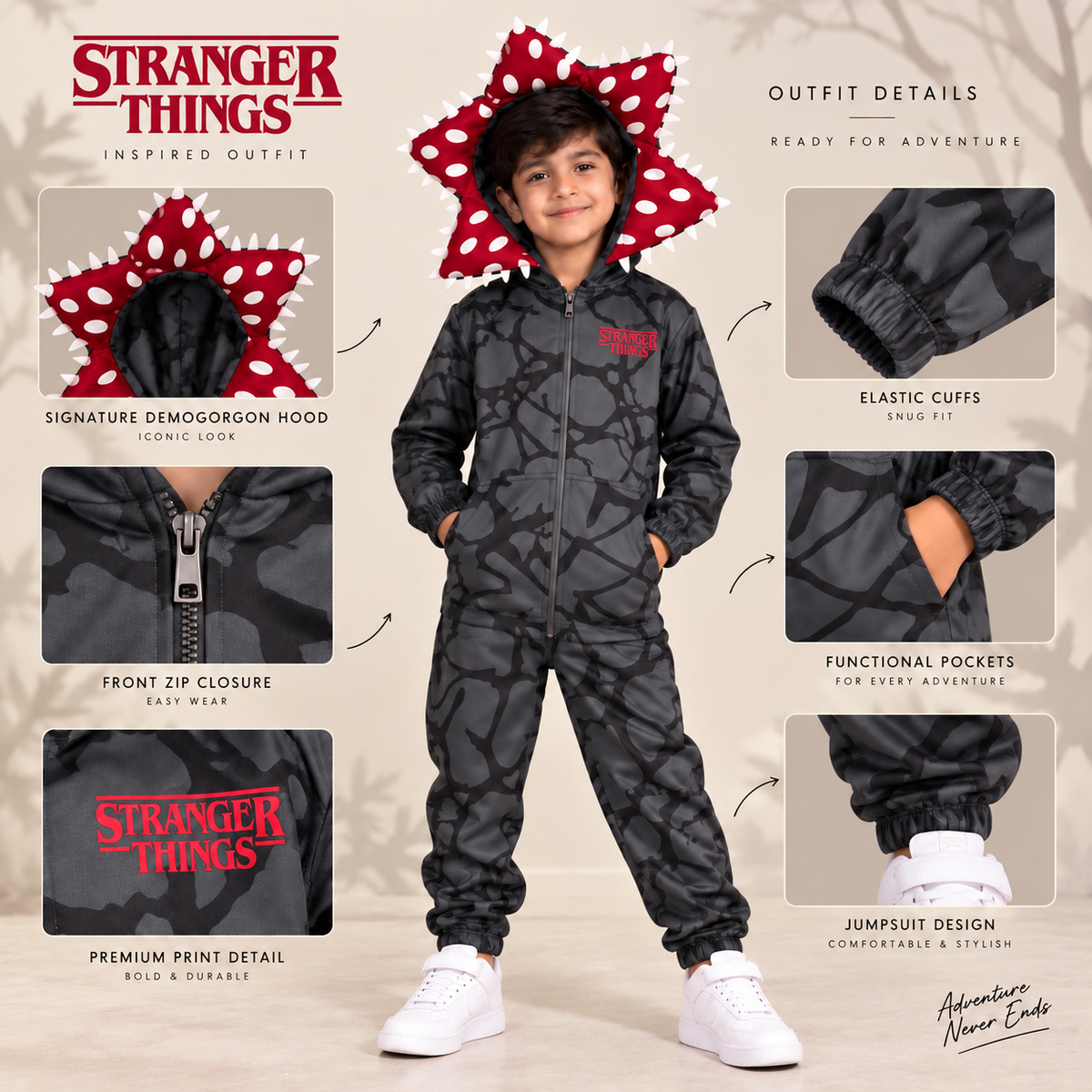 Demogorgon Halloween Costume - image 3