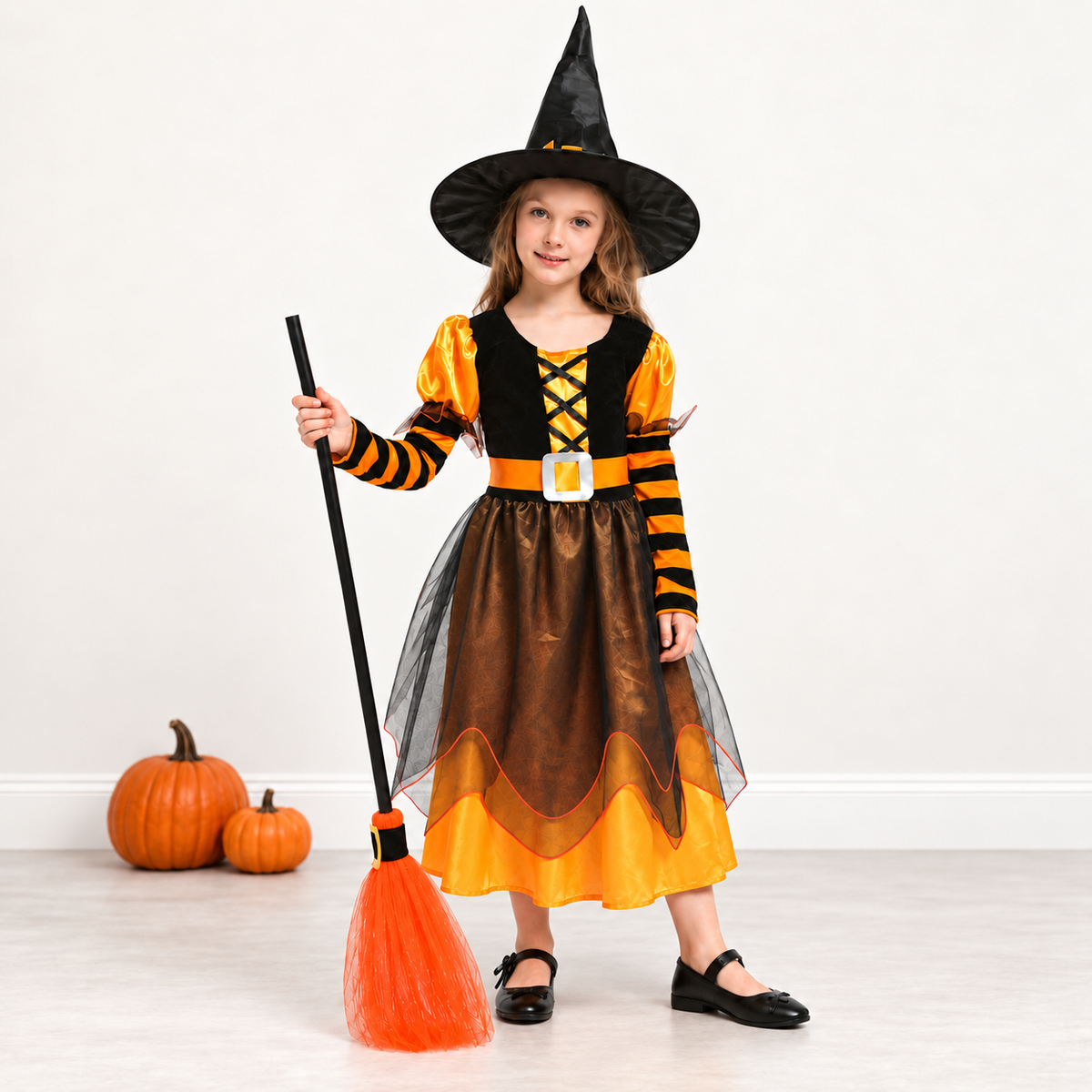 Little Pumpkin Witch Costume - image 2