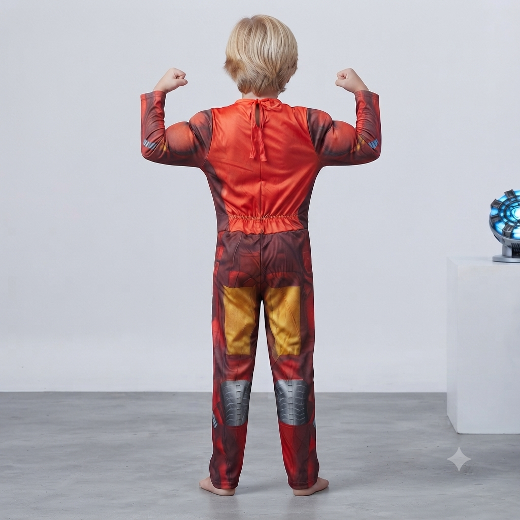 Iron Man Muscle Costume for Kids - image 2