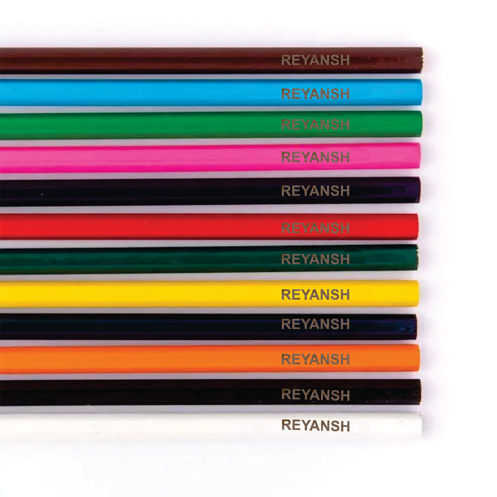 Personalised Colour Pencils