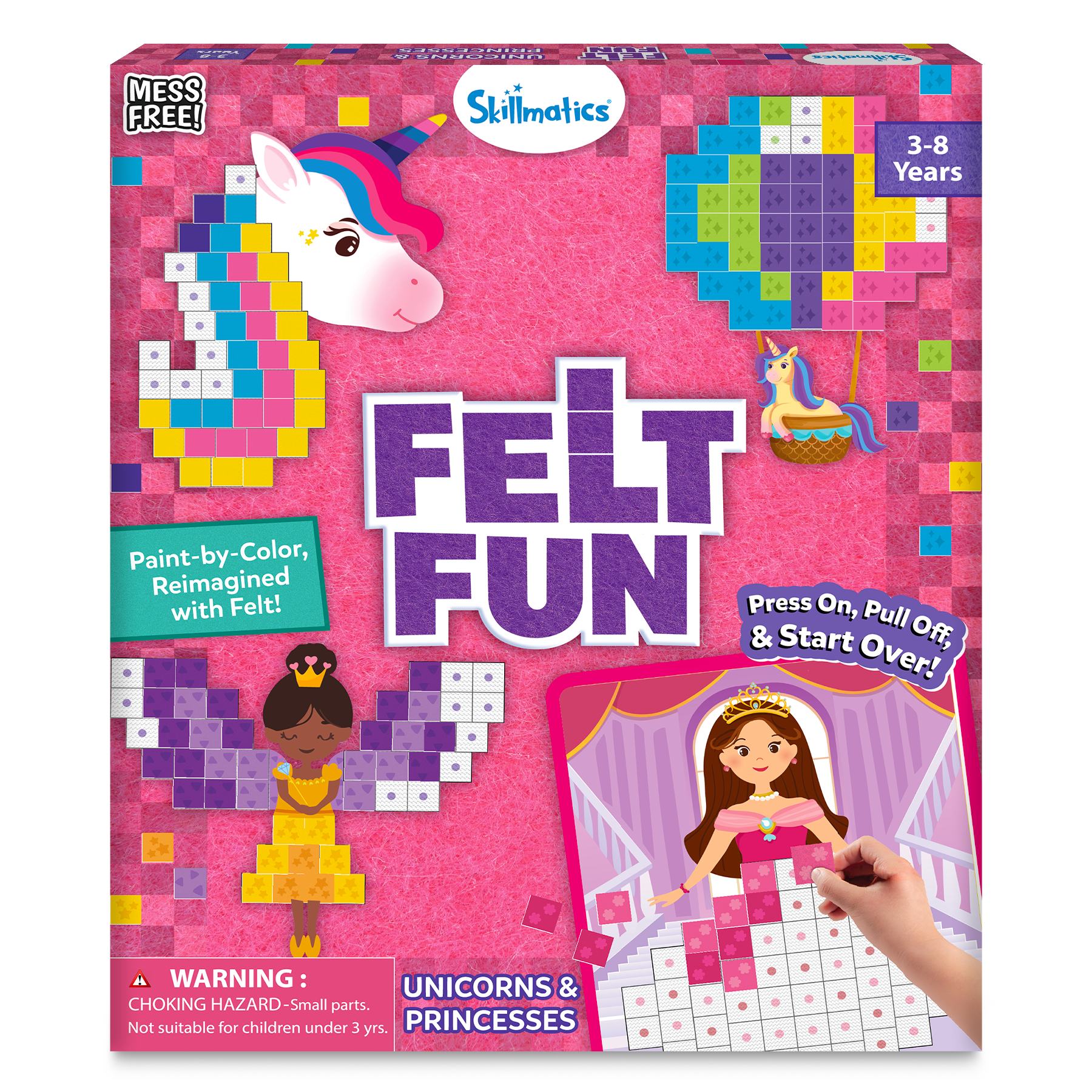 Skillmatics Art Activity - Reusable Mosaic 3D Craft Kit