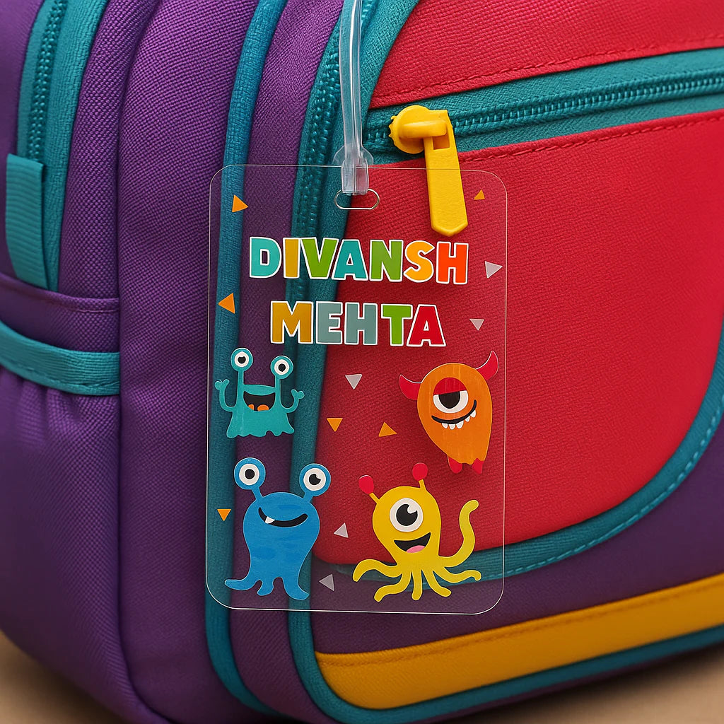 Personalised Acrylic Luggage Tag