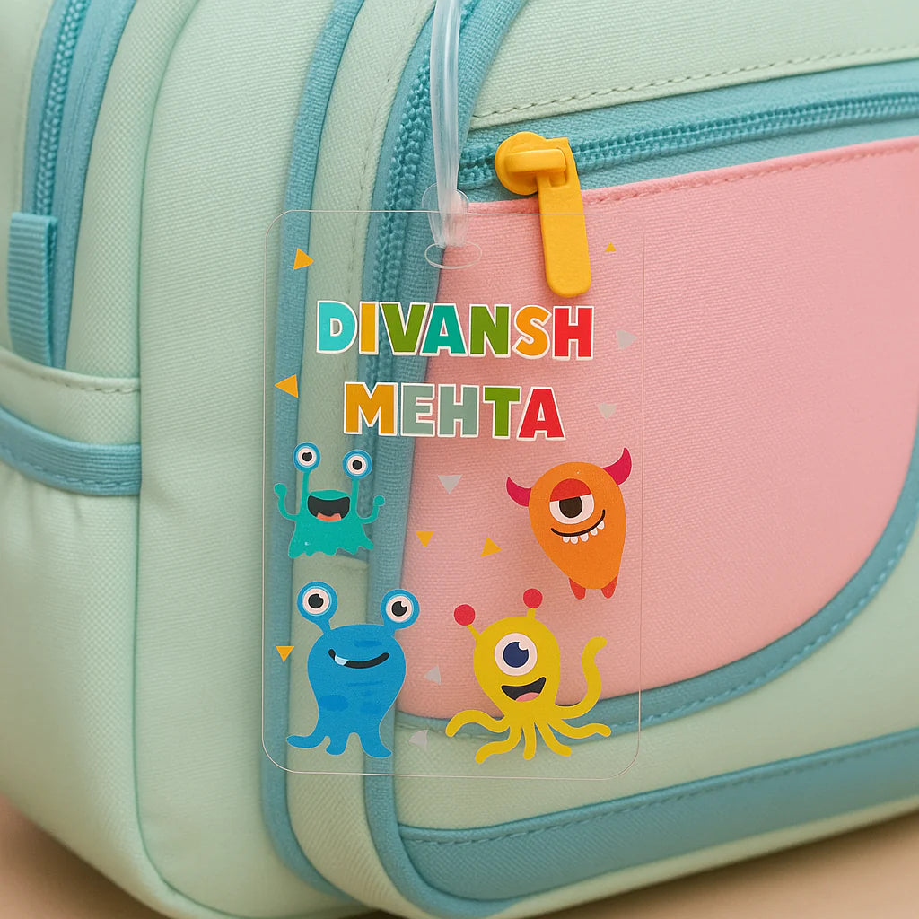 Personalised Acrylic Luggage Tag