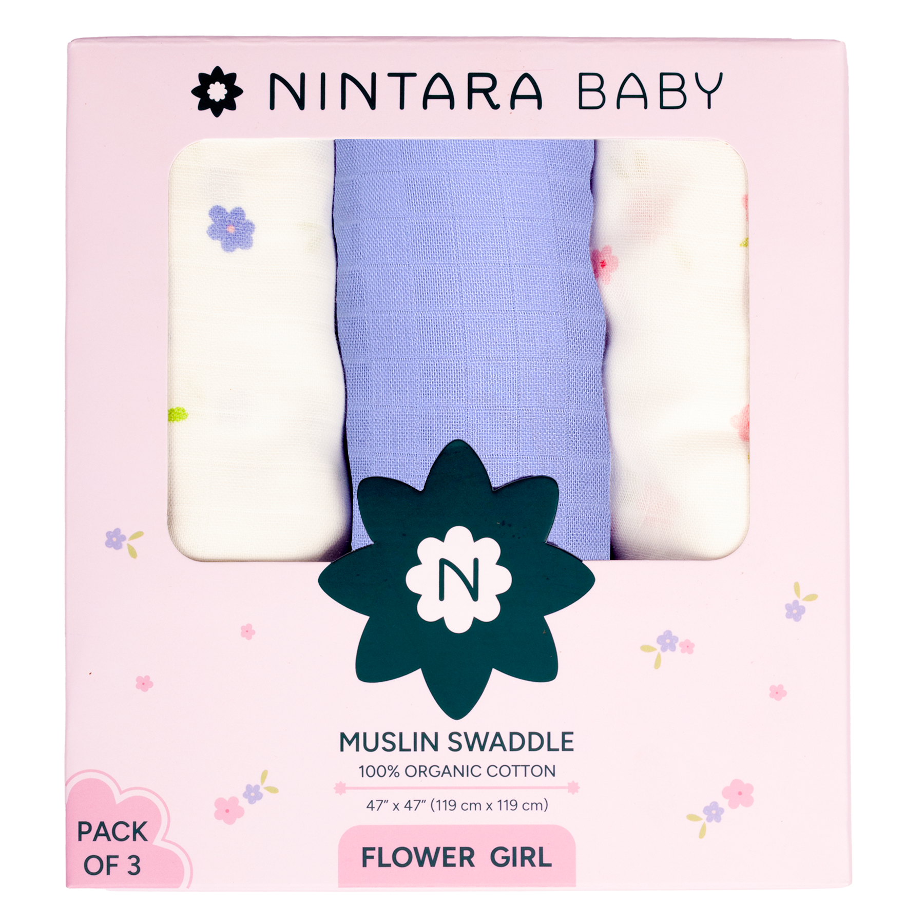 Extra-Large Swaddles Pack Of 3