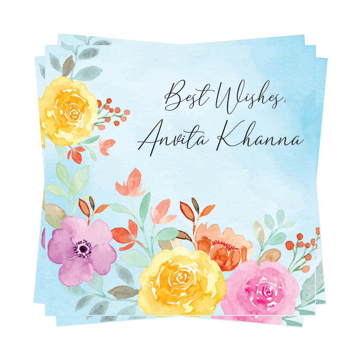 Personalised Gift Tags - Square