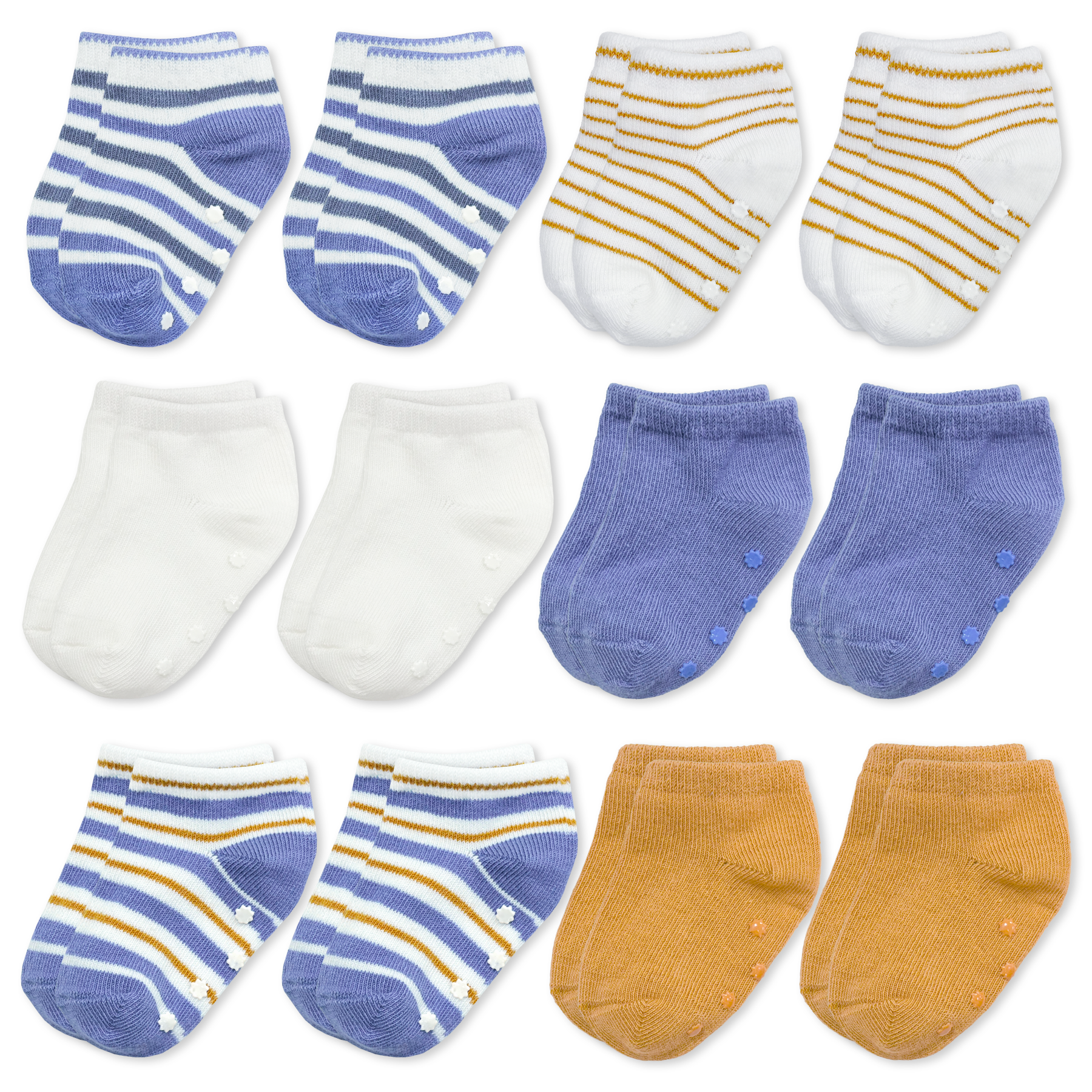 Anti-Slip Socks - Pack of 12