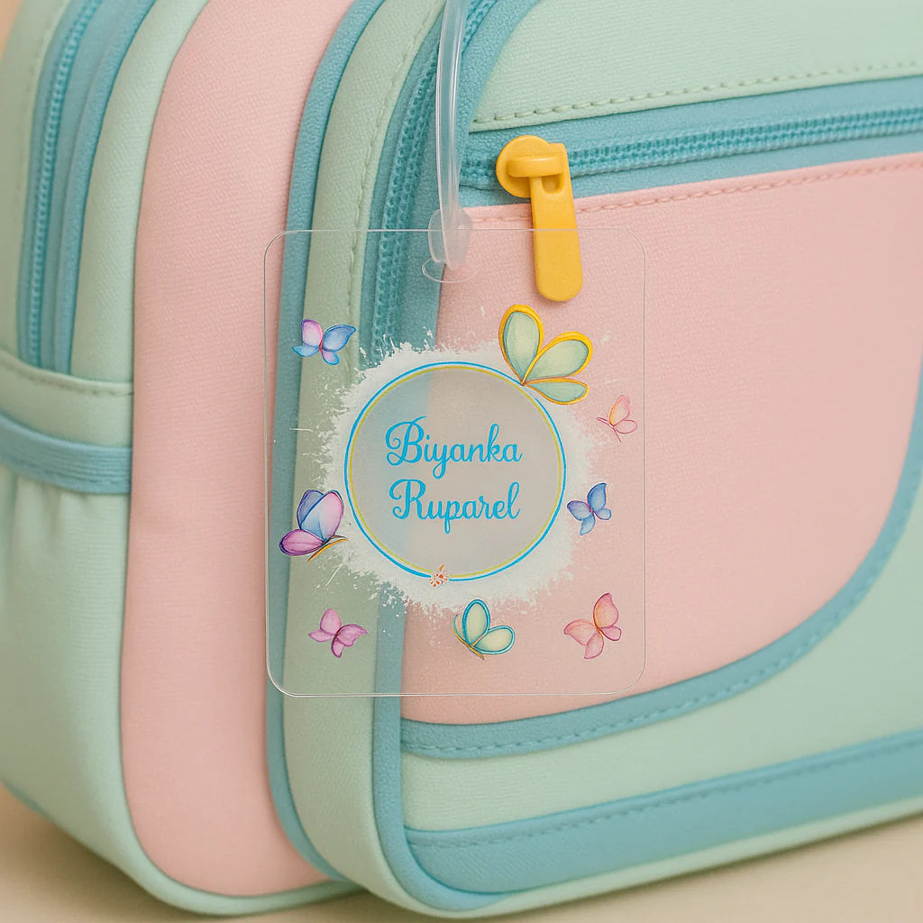 Personalised Acrylic Luggage Tag