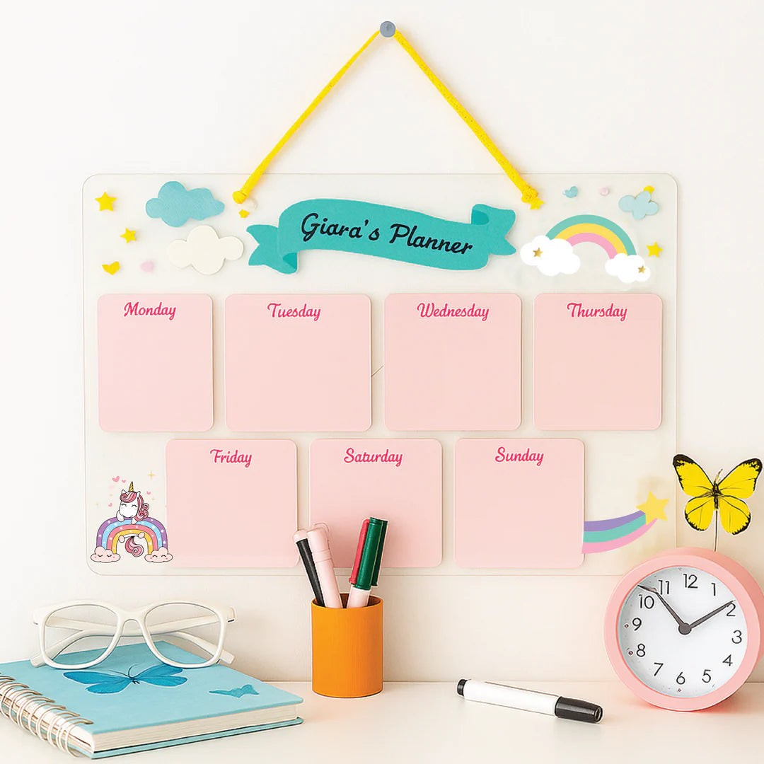Personalised Acrylic Planner