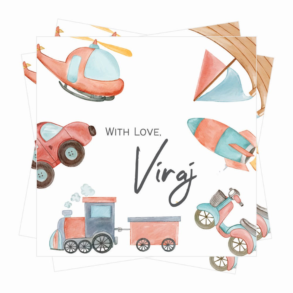 Personalised Gift Tags - Square