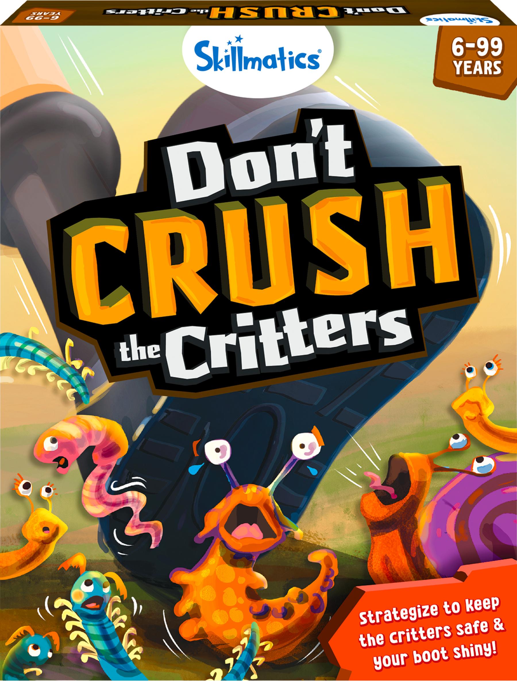 Skillmatics Board Game - Don'T Crush The Critters, Thrilling Strategy Game For Friends & Family, Gifts For Ages 6 And Up