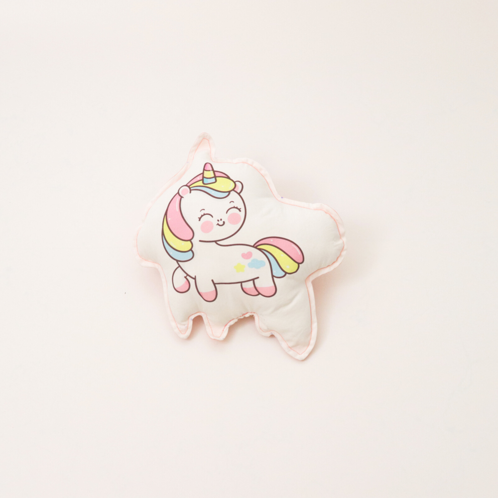 Unicorn Decor Cushion & Diwali Bodysuit Gift Set