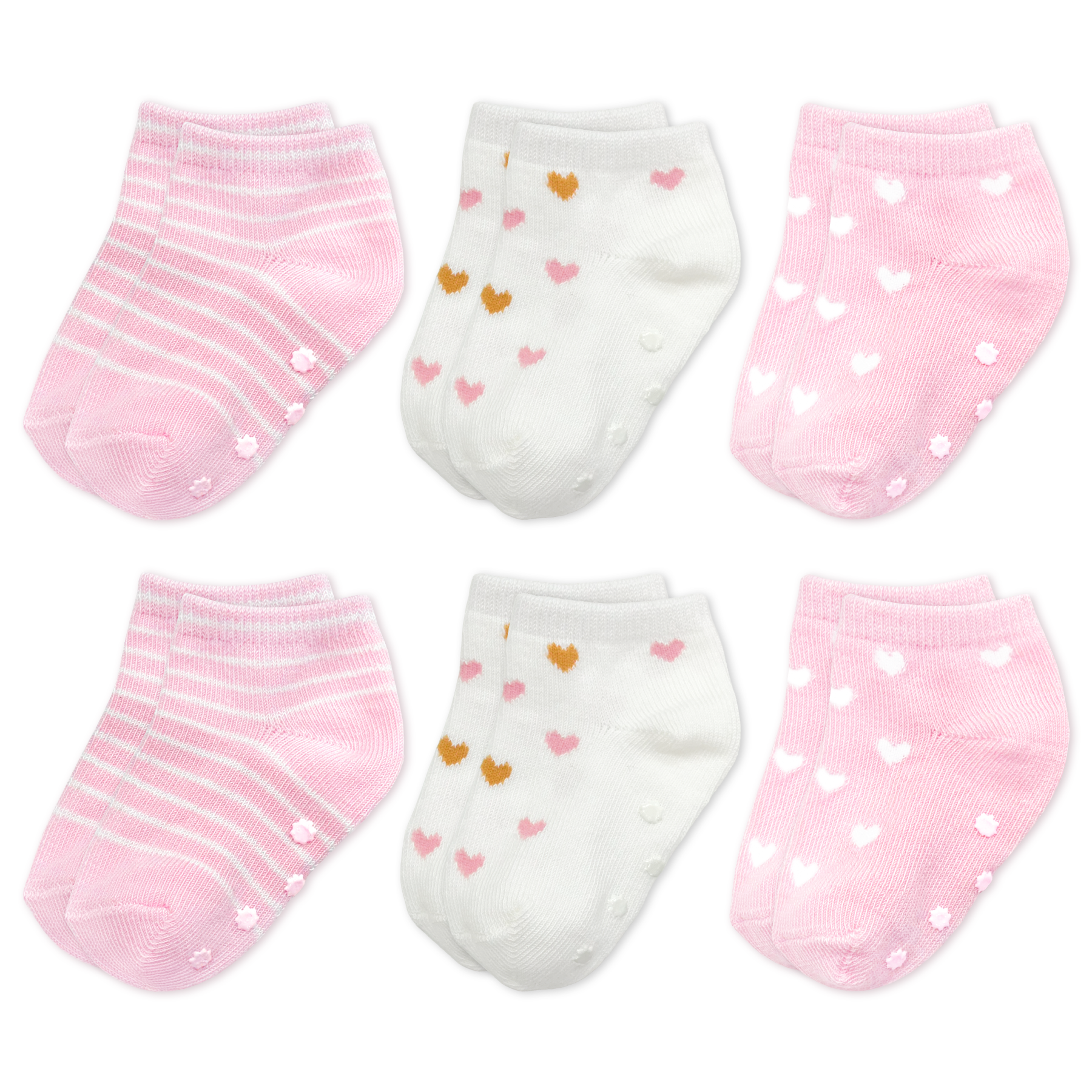 Anti-Slip Socks - Pack of 6