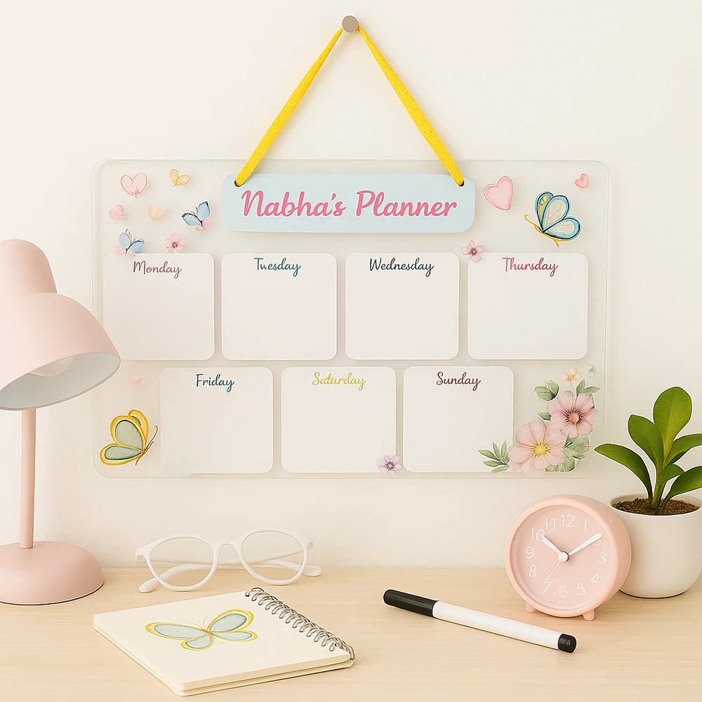 Personalised Acrylic Planner