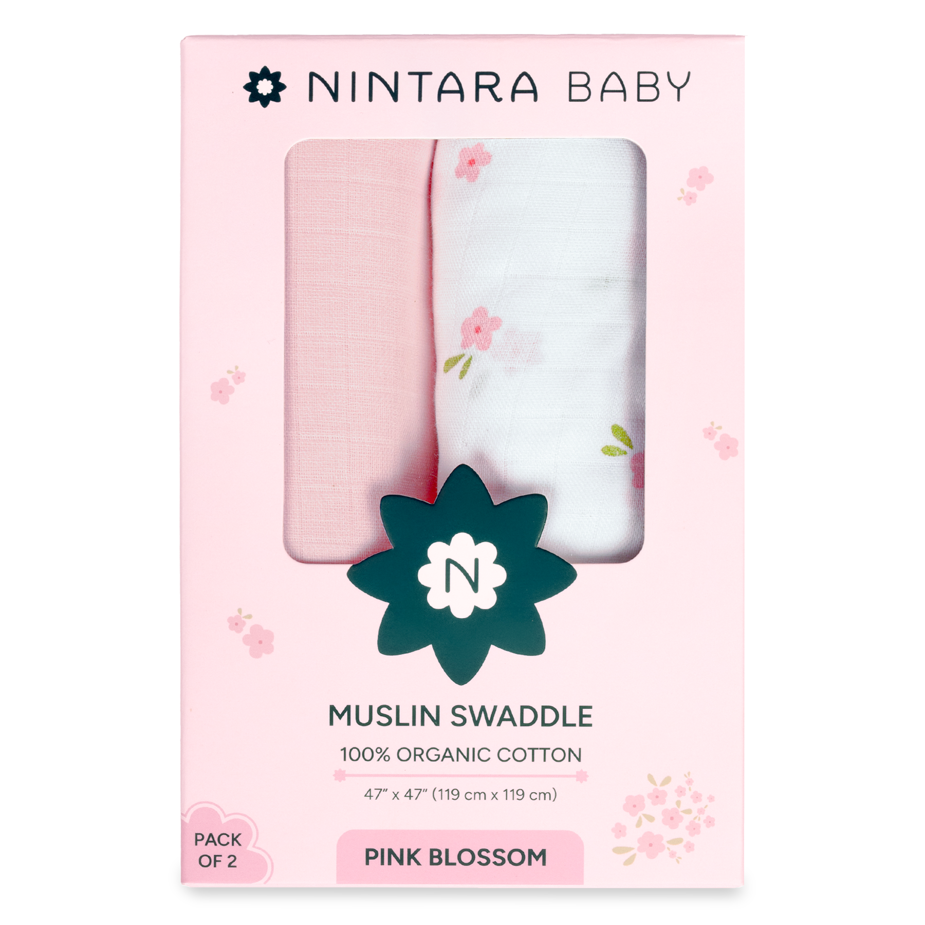 Extra-Large Swaddles Pack Of 2