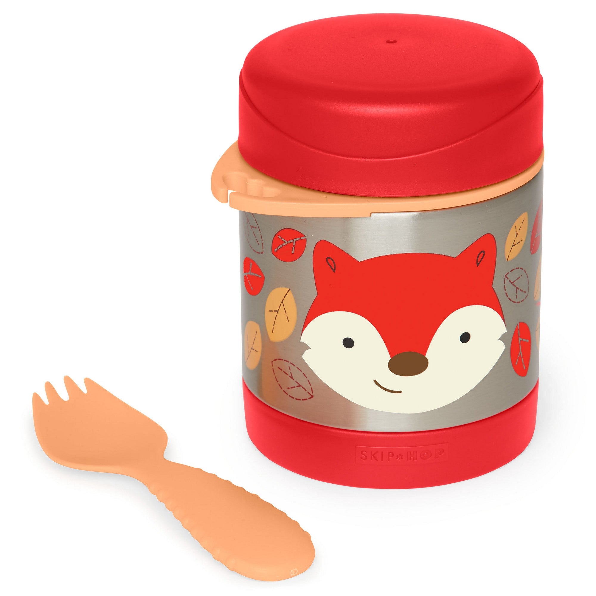 Skip Hop Zoo Insulated Little Kid Food Jar  Fox