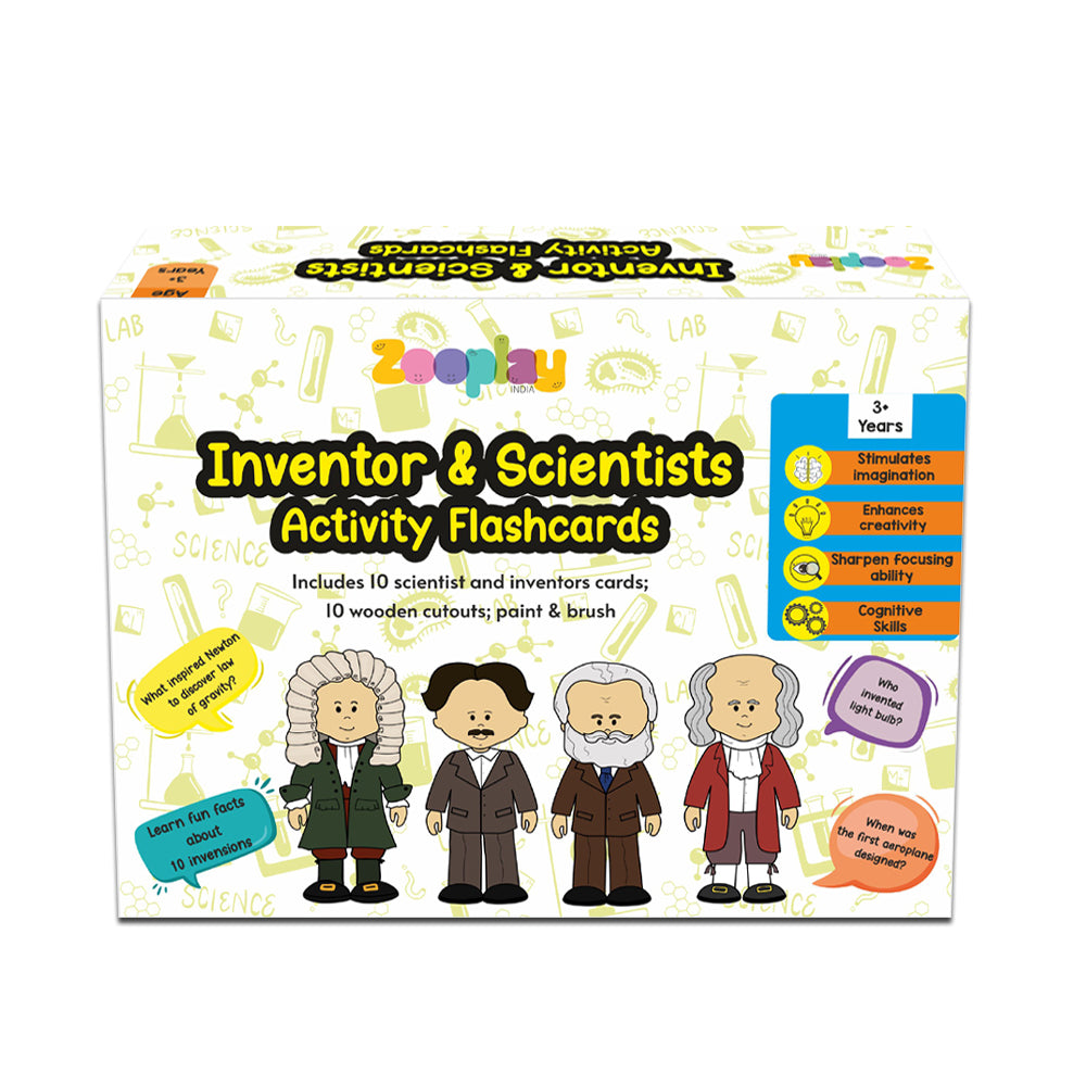 Inventions And Scientists Flashcards With Activity