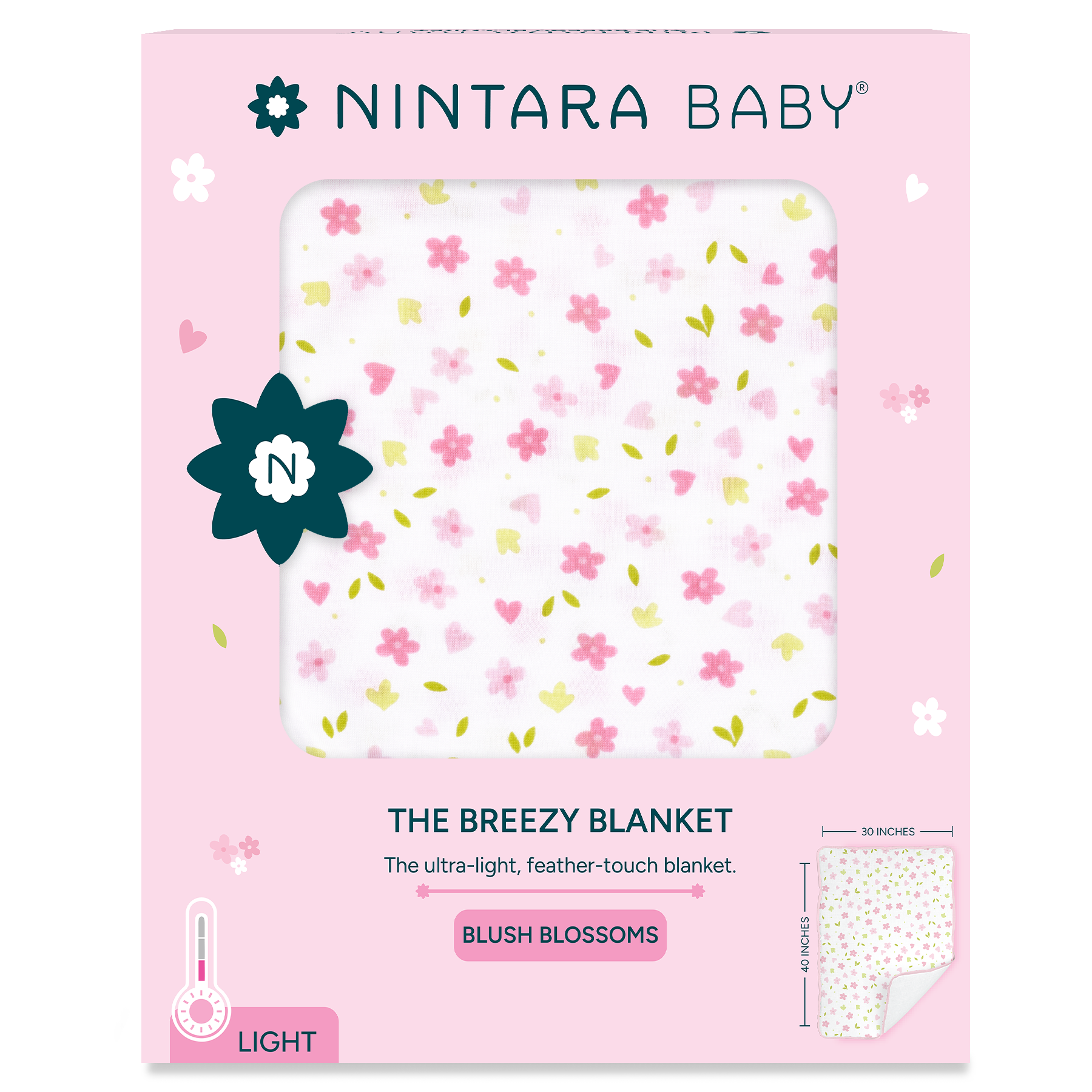 NINTARABABY Breezy Blanket  / Everyday Blanket / Little Comforter