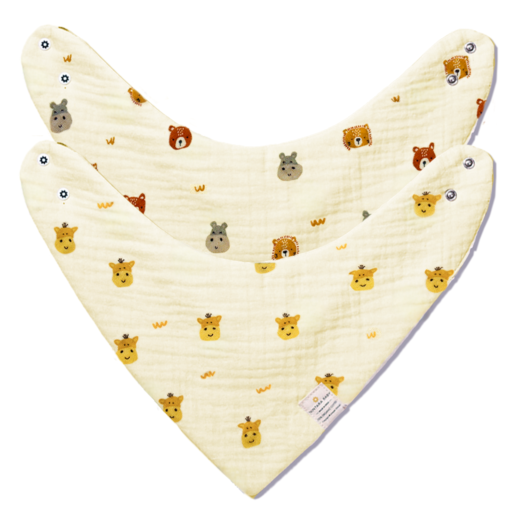 Nintara Baby Bandana Bibs Pack of 2, 3 & 6