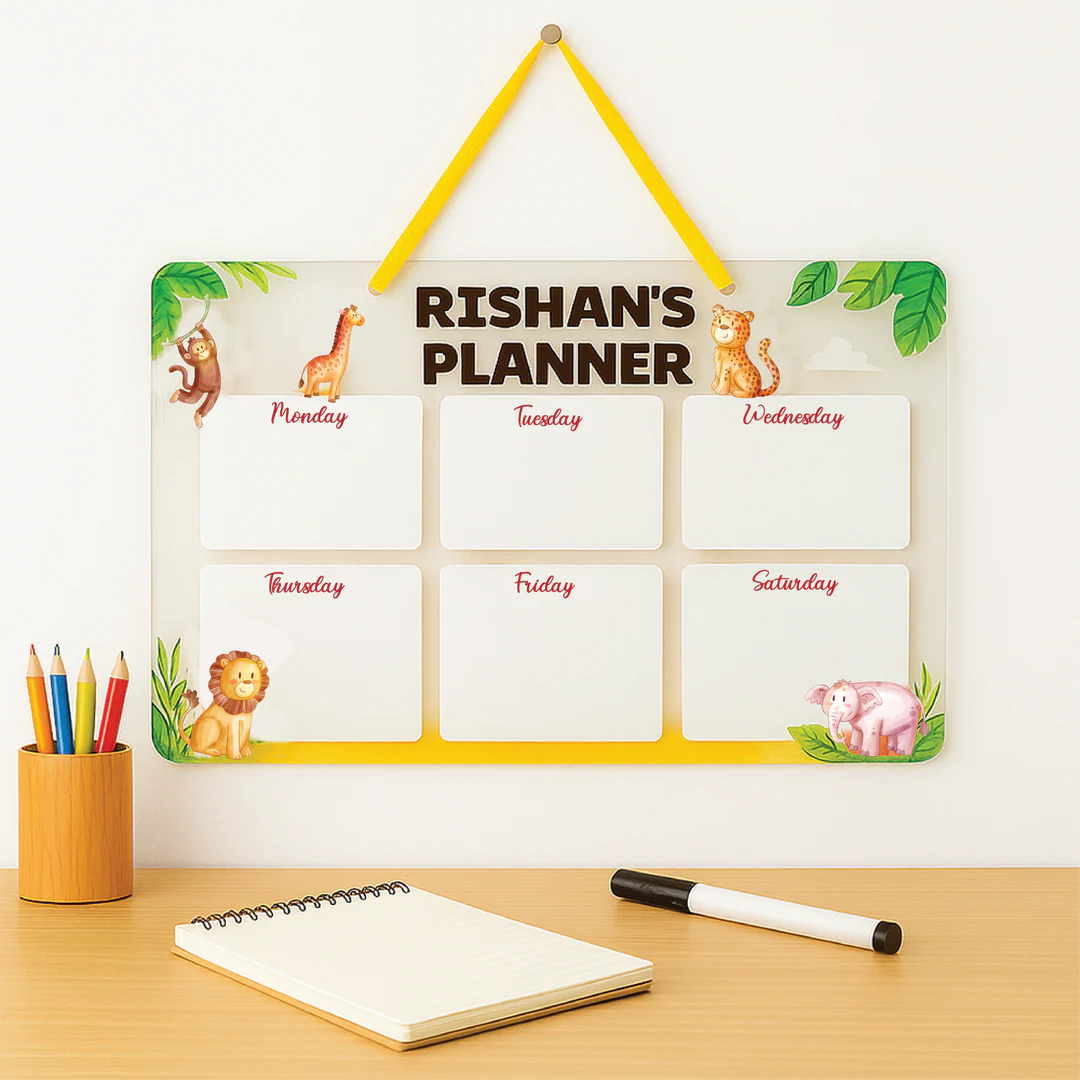 Personalised Acrylic Planner