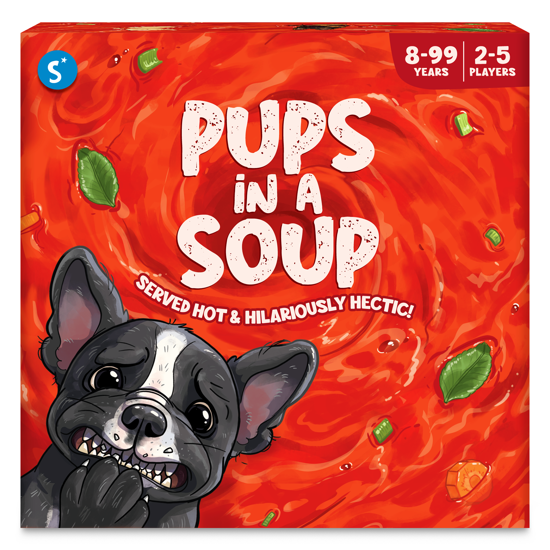 Skillmatics Card Game - Pups in a Soup, Hilarious, Fast-paced, Family Party Game, Perfect for Game Nights, Gifts for Girls, Boys, Teens, Adults Ages 8, 9, 10 & Up