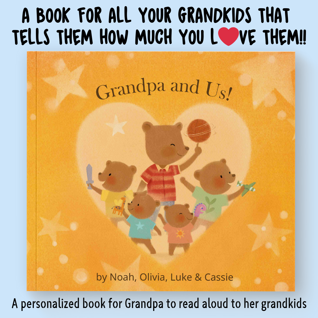 Personalised Storybook - Grandpa And Us