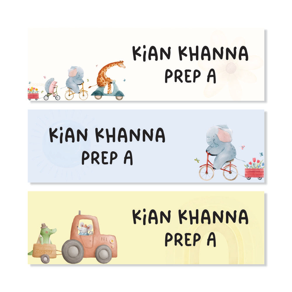 Waterproof Name Labels