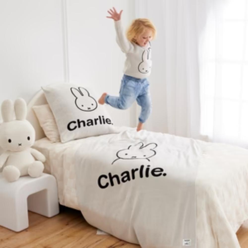 Miffy Name Blanket