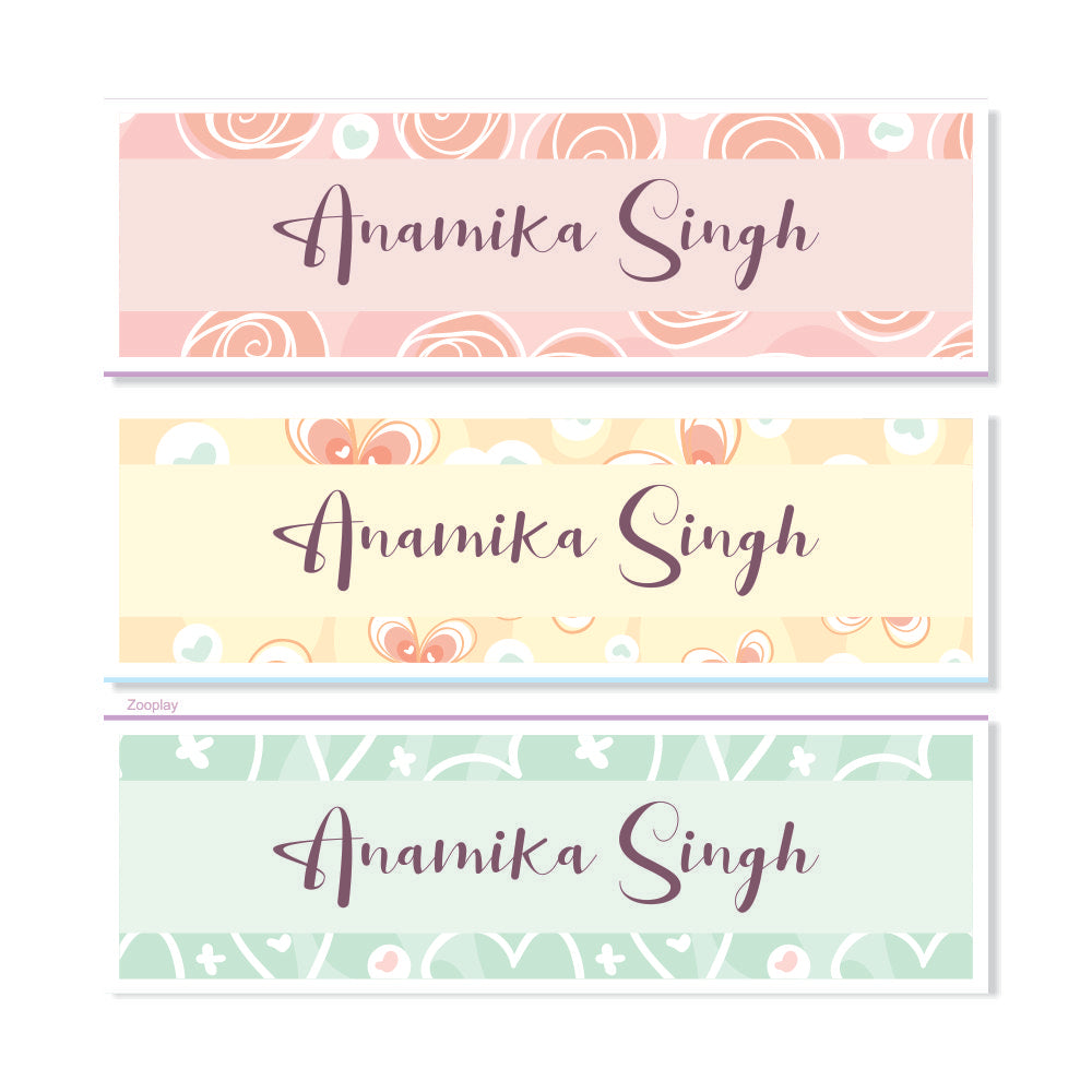 Waterproof Name Labels