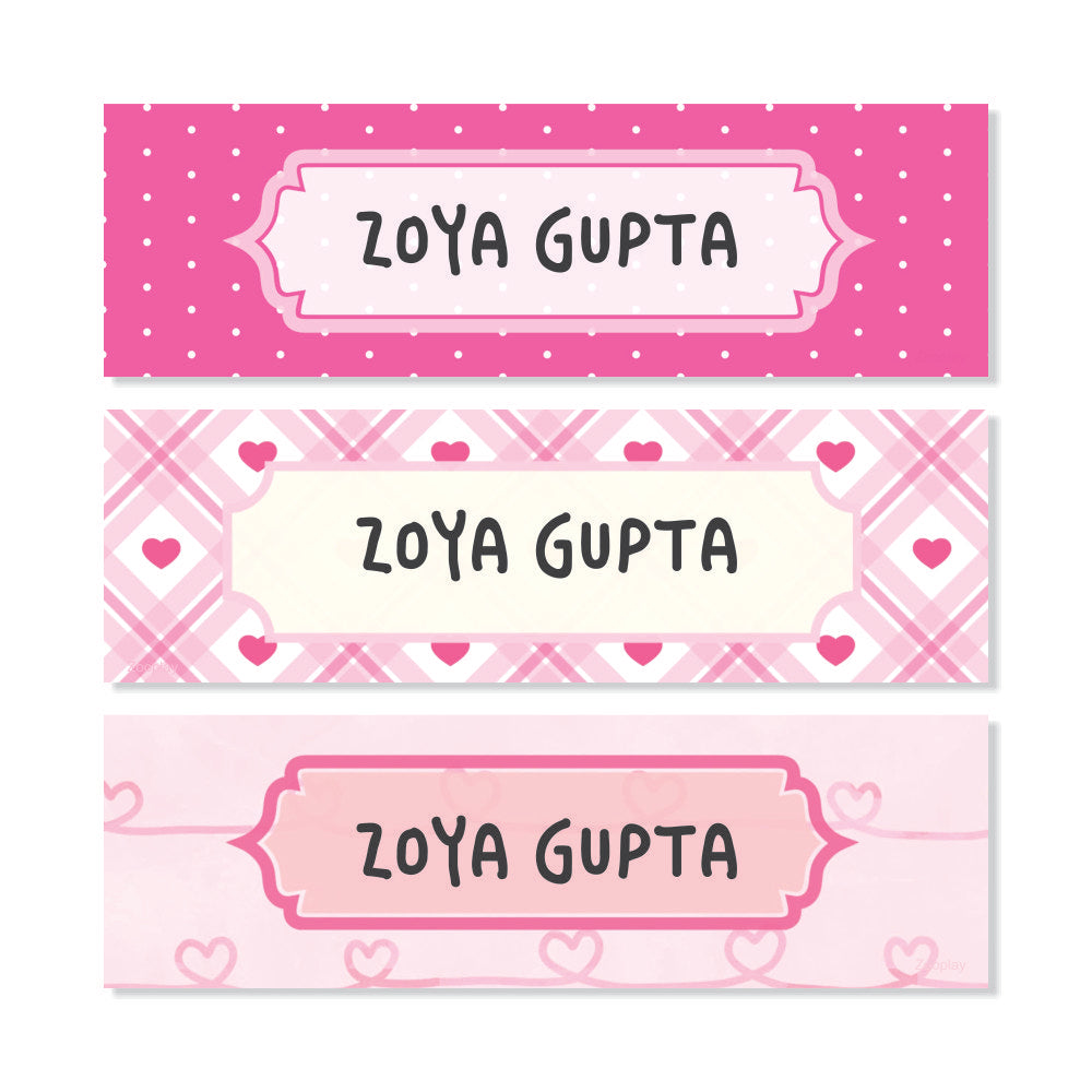 Waterproof Name Labels