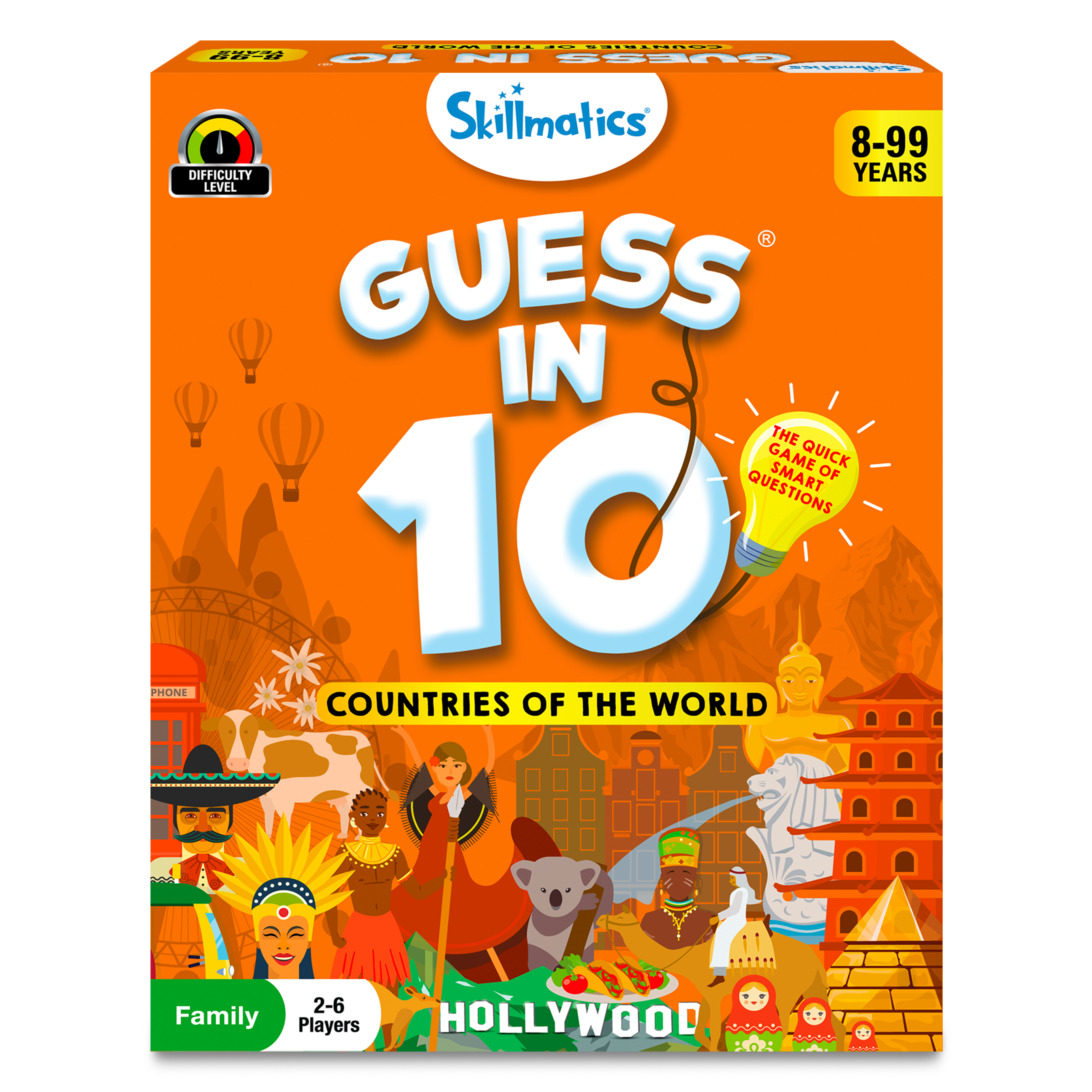 Guess in 10 – Countries Of The World | Card Game of Smart Questions