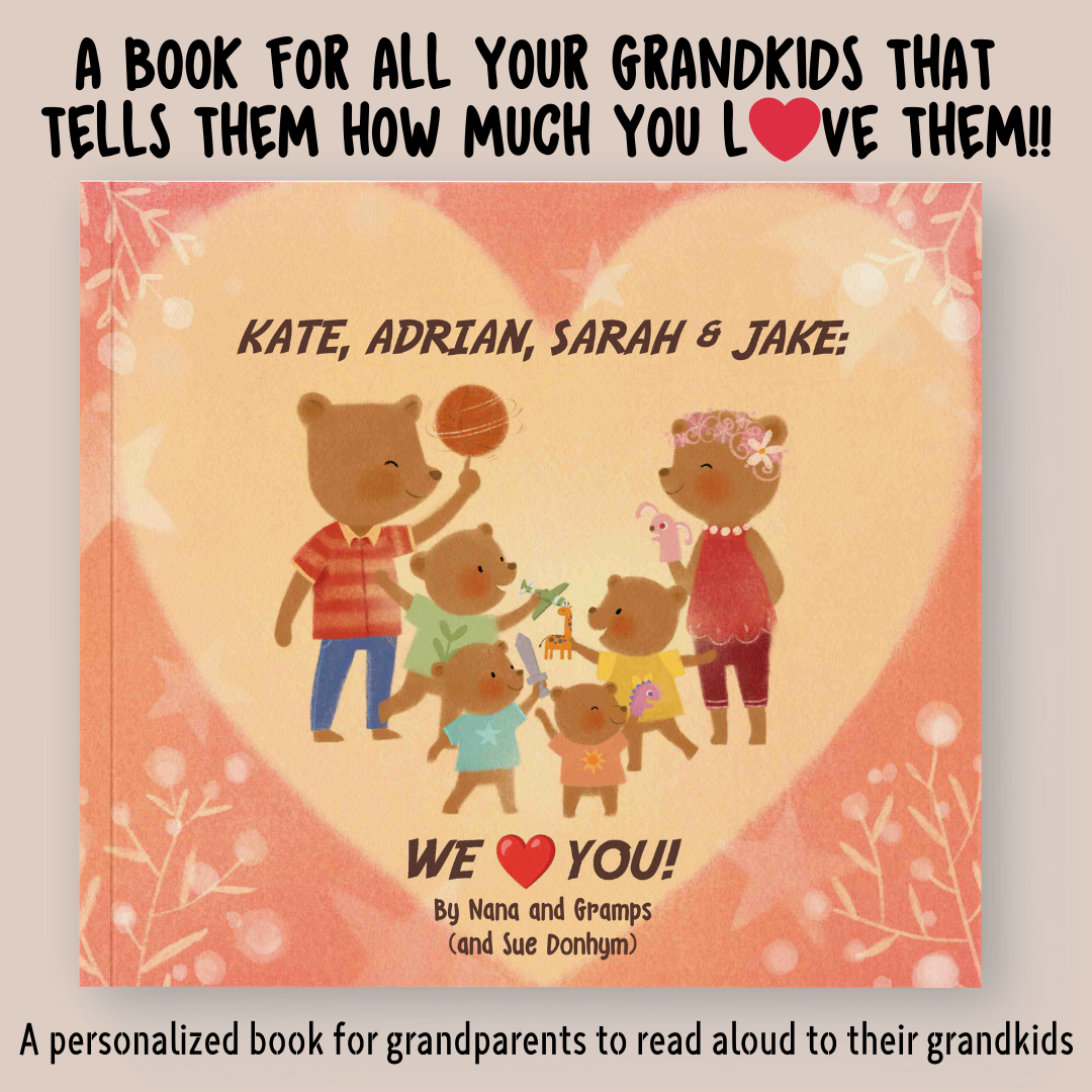 Personalised Storybook - Grandkids, We Love You!