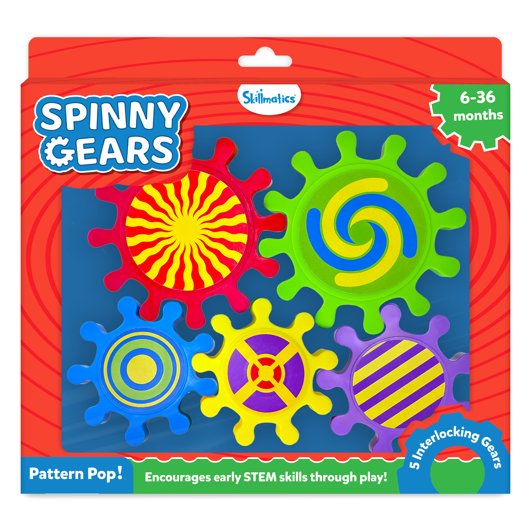 Skillmatics Spinny Gears for Babies