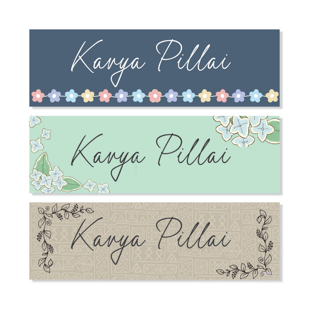 Waterproof Name Labels
