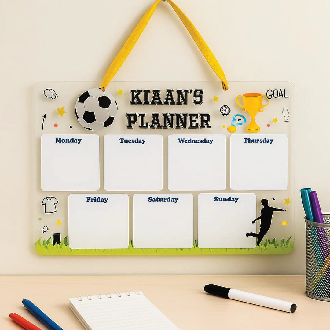Personalised Acrylic Planner