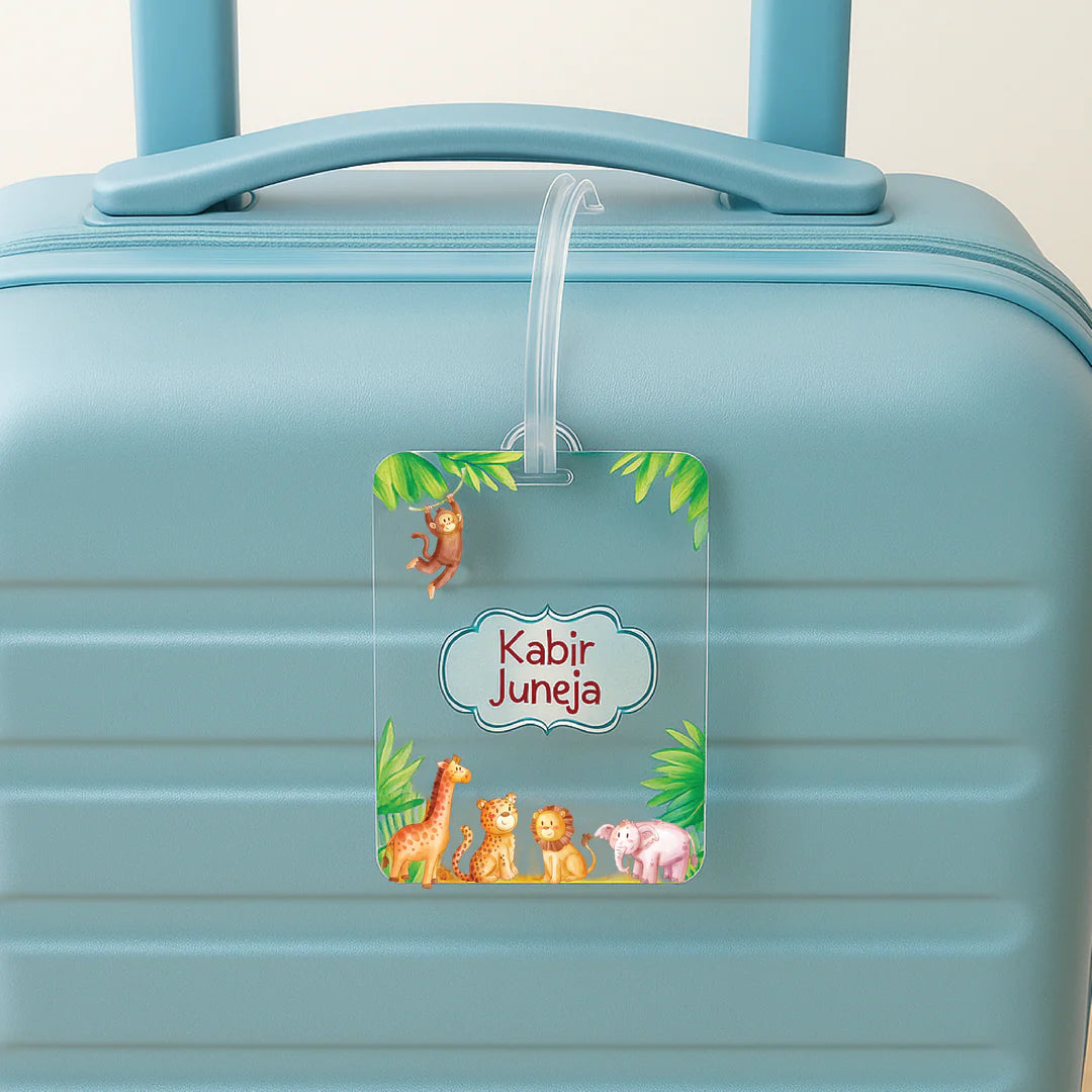 Personalised Acrylic Luggage Tag