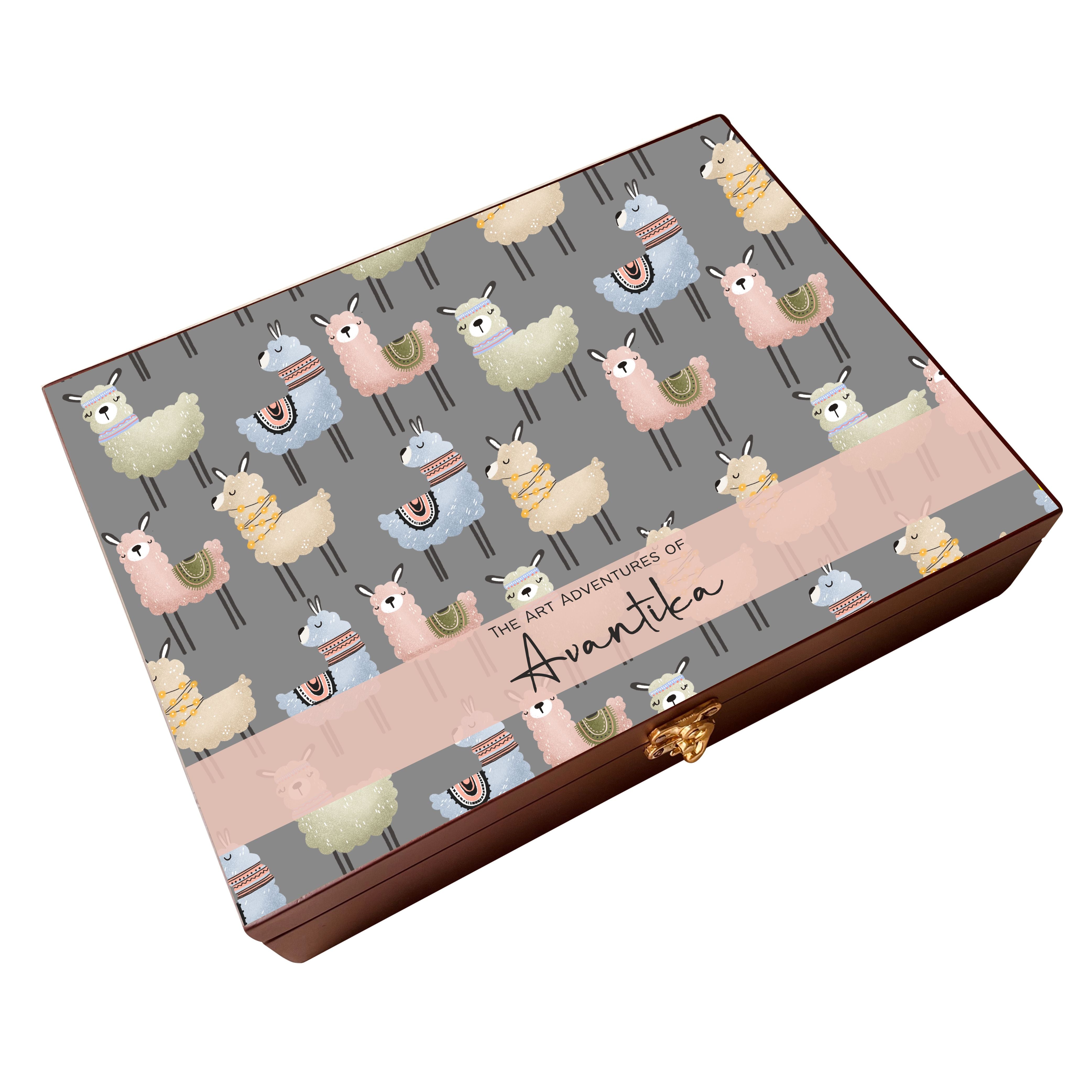 Personalised Wooden Artbox