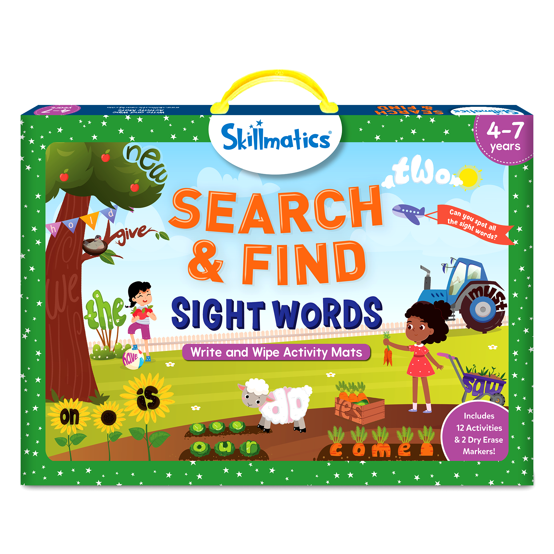 Skillmatics Preschool Learning Activity - Search and Find Sight Words, Educational Game for Kids, Toddlers Who Love Toys, Art & Craft Activities, Gifts for Girls and Boys Ages 4, 5, 6, 7