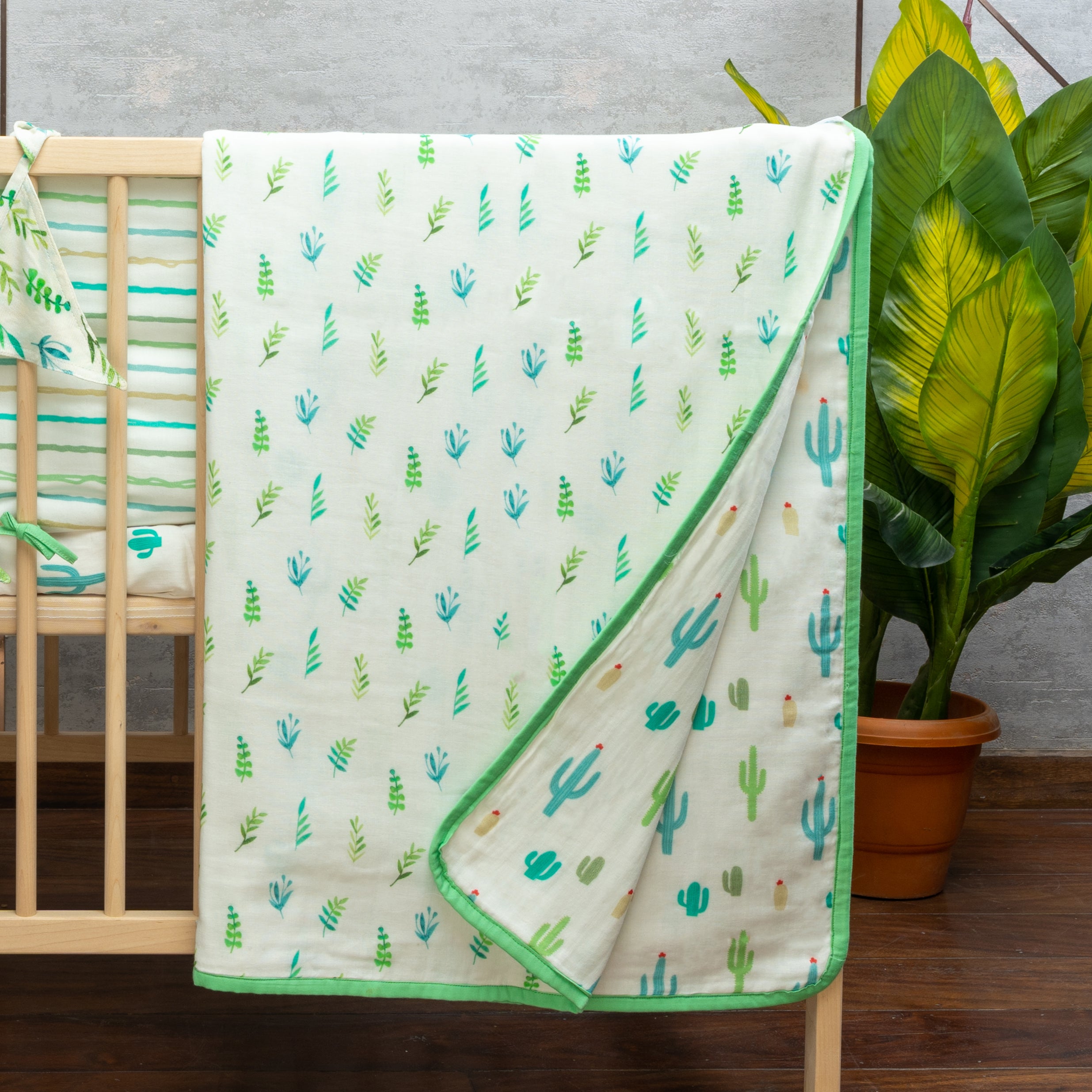 Tiny Snooze Organic Summer Blanket- Go Green 0-6 Years