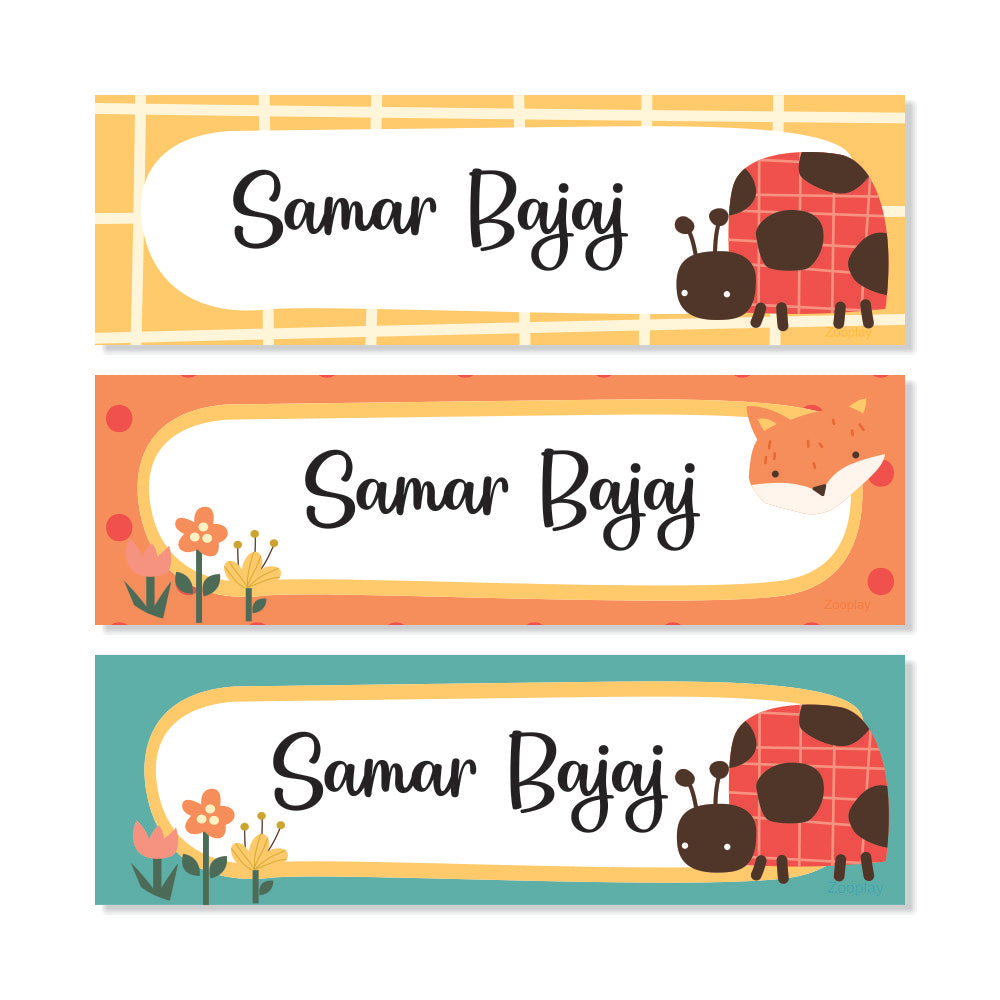 Waterproof Name Labels