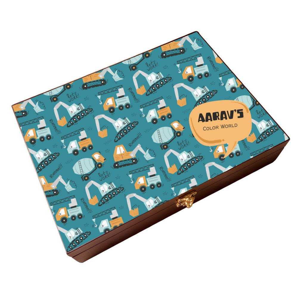 Personalised Wooden Artbox
