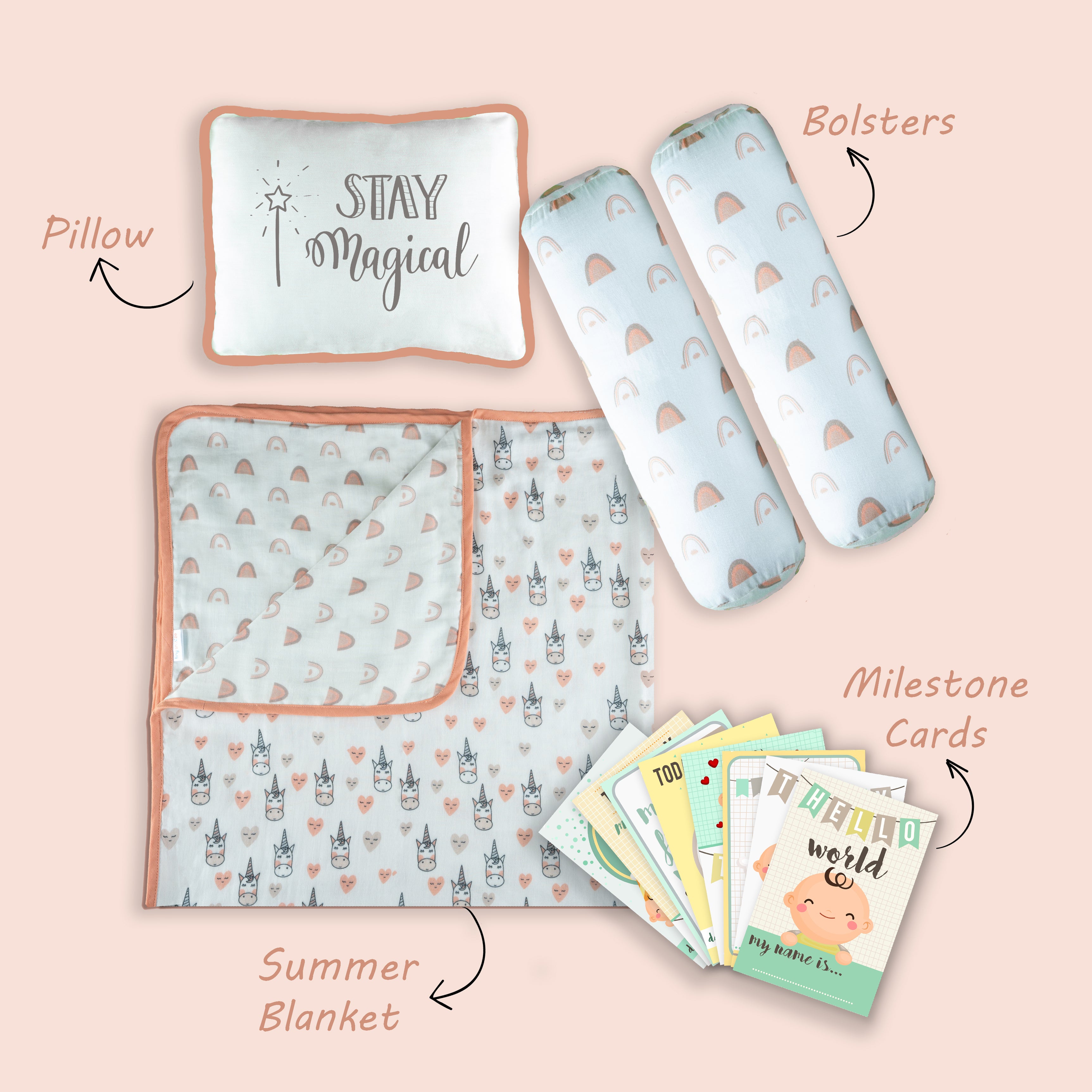 Tiny Snooze Mini Cot Bedding Set – All Things Magical