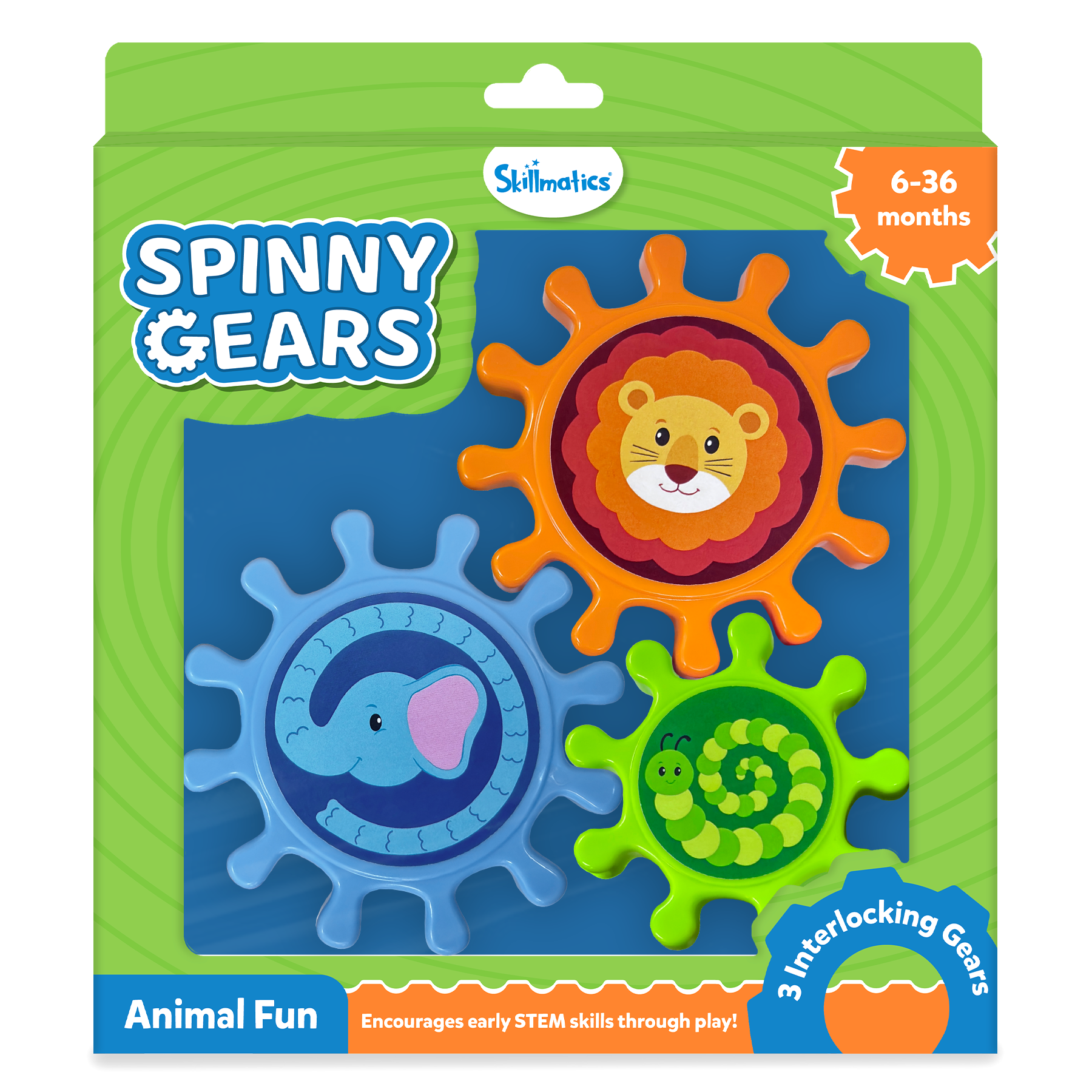 Skillmatics Spinny Gears for Babies