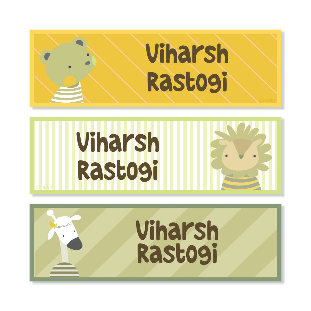 Waterproof Name Labels