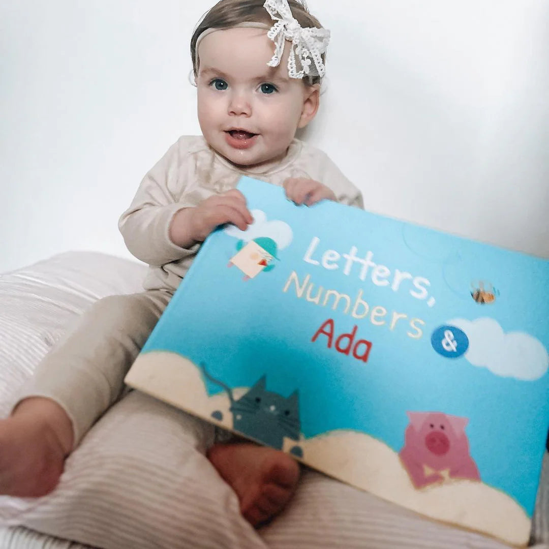 Letters, Number & Me (Personalized Children's Book)