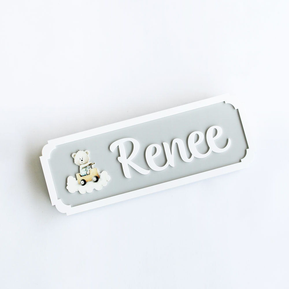 Personalized Kids Name Plaque